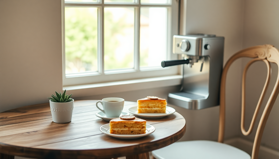 Cozy Café Vibes: How to Create a Home Coffee & Dessert Corner