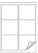 (1000 Sheets, 6000 Labels) Sticker Paper, 3 1/3" x 4" Shipping Address Labels, 6 Per Page Self Adhesive Mailing Label for Laser and Inkjet Printers