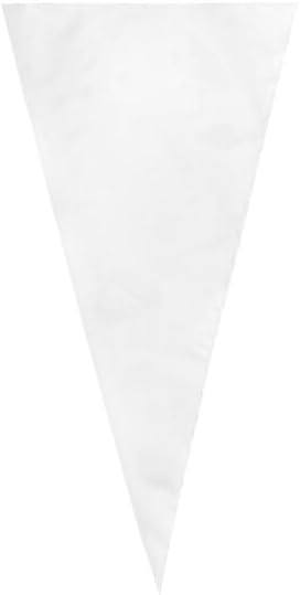 Clear Plastic Disposable Pastry Bags, 22 Inches, 100 Roll, 0.075mm Thickness, Polyethylene Material