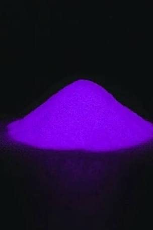 Sunflower Sugar Art Neon Violet Glow In The Dark Petal Dust Food Color - Deep, Rich Violet Matte Powder Cake Accessories for Cake Decoration - 4 Grams Non-Toxic Baking