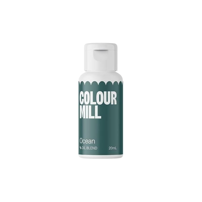 Colour Mill Oil-Based Food Coloring, 20 Milliliters (Ocean)