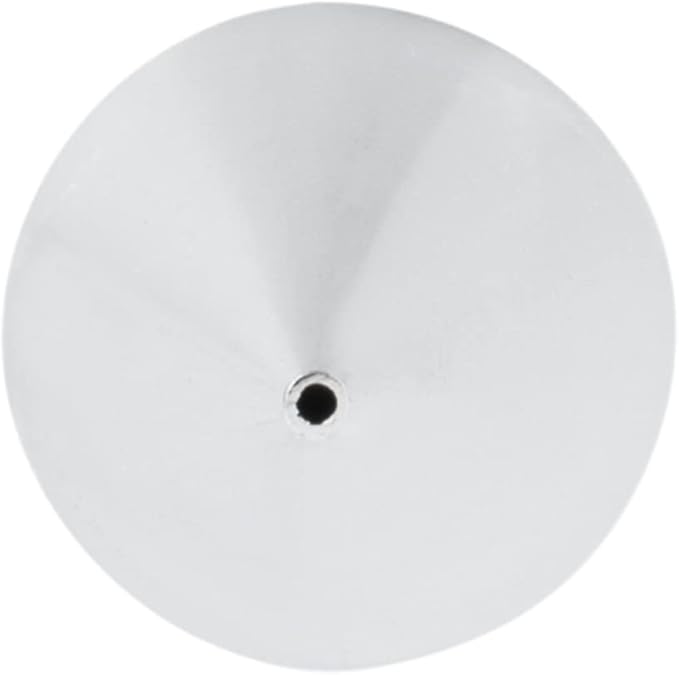 Restaurantware Pastry Tek Piping Tip 1 Round Round Tip For Icing - #1 Corrosion-Resistant Stainless Steel Icing Tip Dishwasher-Safe Decorate Cupcakes Cakes or Cookies