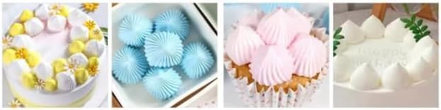 Cake Decorating Icing Tips Set, Crumb Coat Piping Tips, Professional Decorating Tools (#R22L)