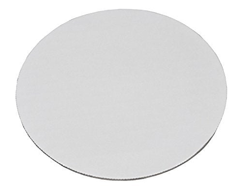 Southern Champion Tray 11233 18" Corrugated Single Wall Cake , Greaseproof, White (Case of 100)