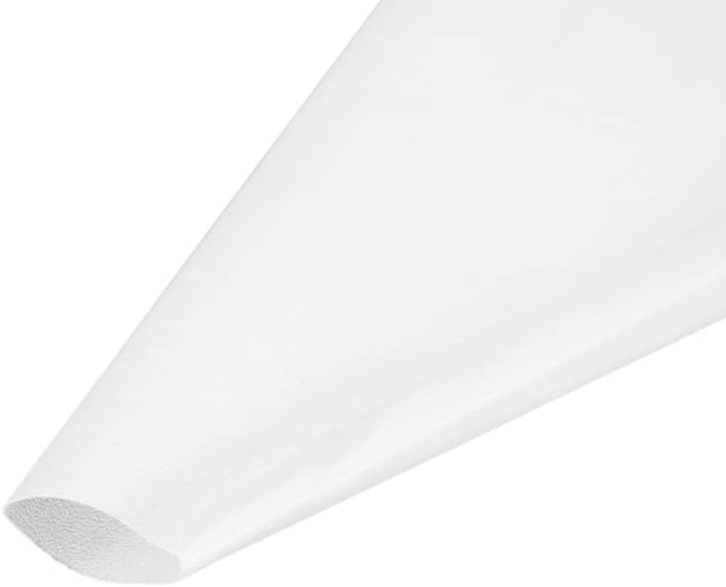 Restaurantware Pastry Tek 10.2 x 6.3 Inch Piping Bags 2 Reusable Icing Bags - Durable White Silicone Pastry Bags Anti Burst Decorate Cakes Cupcakes Macarons Or Cookies