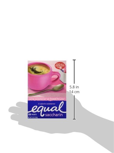 Equal Sugar Substitute Packets - 100 ct (Pack of 2)