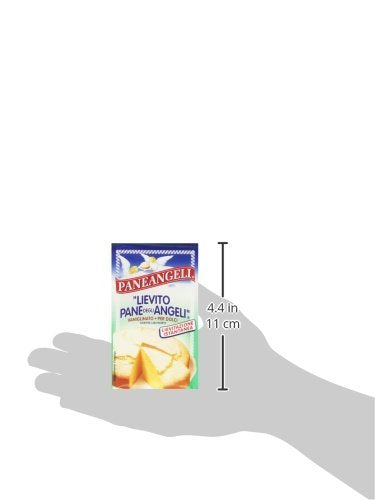 Paneangeli: "Lievito Pane degli Angeli" Vanilla Yeast - 16gr Packages (Pack of 4) [ Italian Import ]