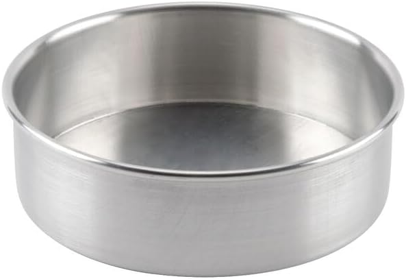 8-Inch Round Aluminum Cheesecake Pan with Removable Bottom, 2-Inch Deep, Oven Safe, for Cakes, Tarts, Quiche Pan
