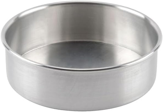 8-Inch Round Aluminum Cheesecake Pan with Removable Bottom, 2-Inch Deep, Oven Safe, for Cakes, Tarts, Quiche Pan