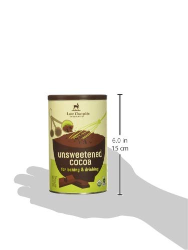 Lake Champlain Chocolates Unsweetened Organic Cocoa, 10 oz