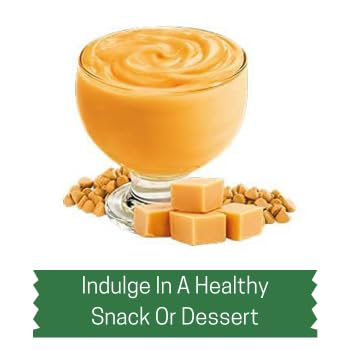 Simple Mixes Natural Instant Pudding & Pie Filling Mix, Healthy Snack, Salted Caramel (Butterscotch), Gluten and Dye-Free, No Fat, or Lactose, Kosher, 3 Pack