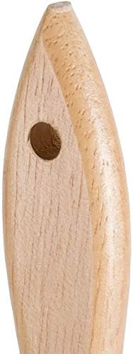 AME D'ESSENCE 1" Wide Boar Pastry Brush, Wooden Handle, Heat Resistant Bristle Basting Brush, Baking Tool, and Food Preparation