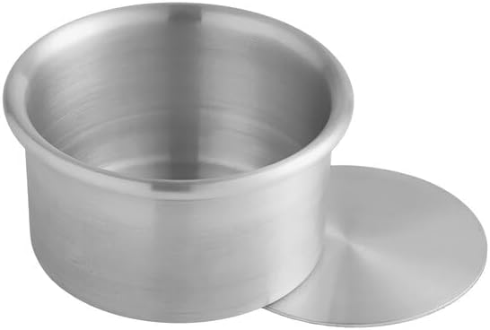 Professional Mini Cheesecake Pan with Removable Bottom, 3.25 x 2 Inch, Heavy Gauge Aluminum, Round Shape