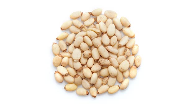 Yupik Pine Nuts, 2.2 lb (35.2 oz), Raw, Gluten-Free, Kosher, Raw Nuts, Smooth & Creamy Pine Kernels, Shelled, Unsalted, Unroasted, Oil-Free, Source of Iron, Ideal for Cooking & Baking