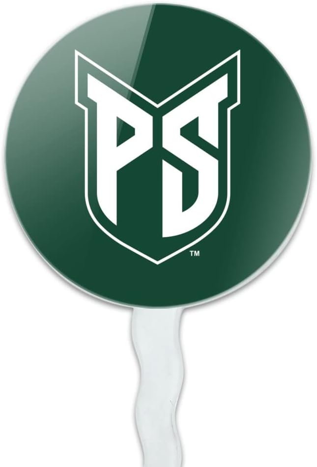 Portland State University Primary Logo Cupcake Picks Toppers Decoration Set of 6