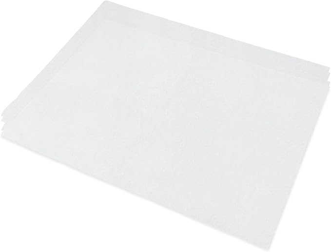 MULMEHË Premium Quilon Coated Parchment Pan Liner Baking Sheets, 12 x 16″, White, 1000 per Pack