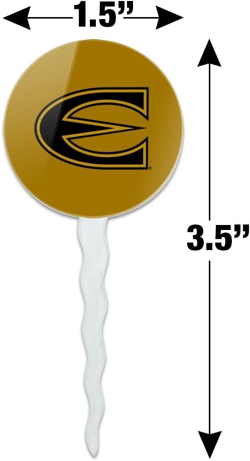 Emporia State University Primary Logo Cupcake Picks Toppers Decoration Set of 6