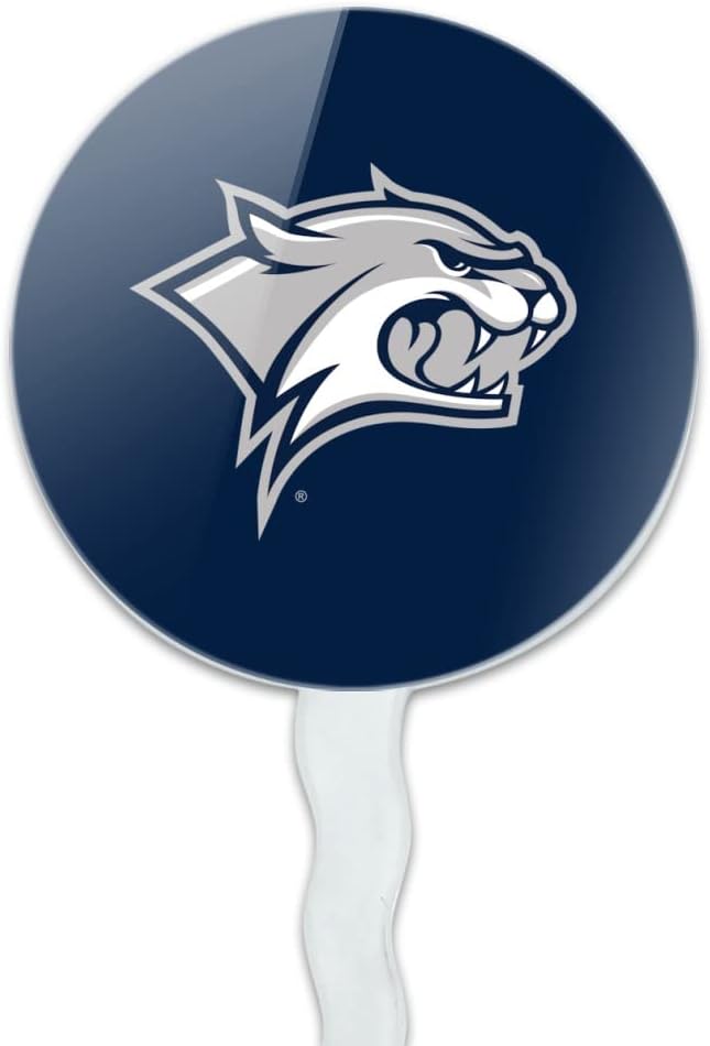 UNH Primary Logo Cupcake Picks Toppers Decoration Set of 6