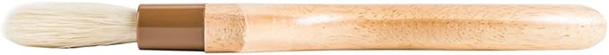 Betolla 4-Inch Pastry Brush – Natural Boar Bristle Basting & Marinade Brush with Lacquered Hardwood Handle for Cooking, BBQ, and Baking