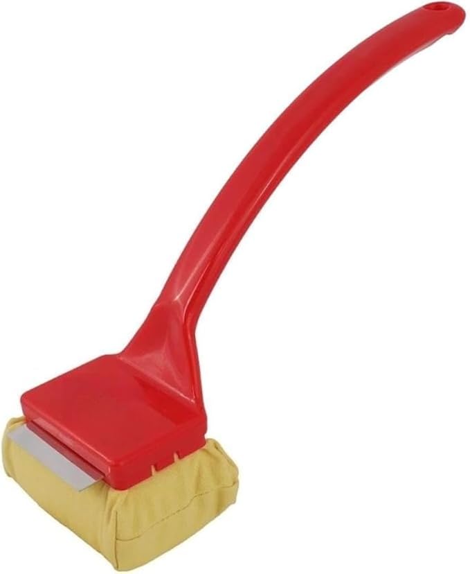 BBQ Grill Brush Bristle Free - Safe Reinforced Barbecue Cleaning Tools Scraper with Replaceable Head Cleaner - Gifts for Men/Dad