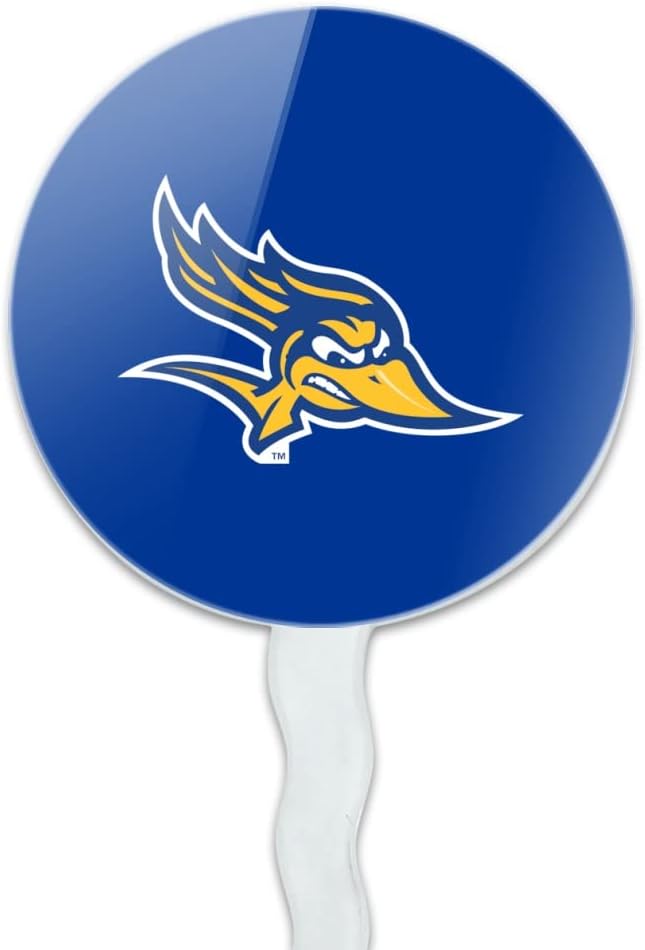 GRAPHICS & MORE California State University Bakersfield Primary Logo Cupcake Picks Toppers Decoration Set of 6