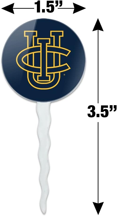GRAPHICS & MORE UC Irvine Primary Logo Cupcake Picks Toppers Decoration Set of 6