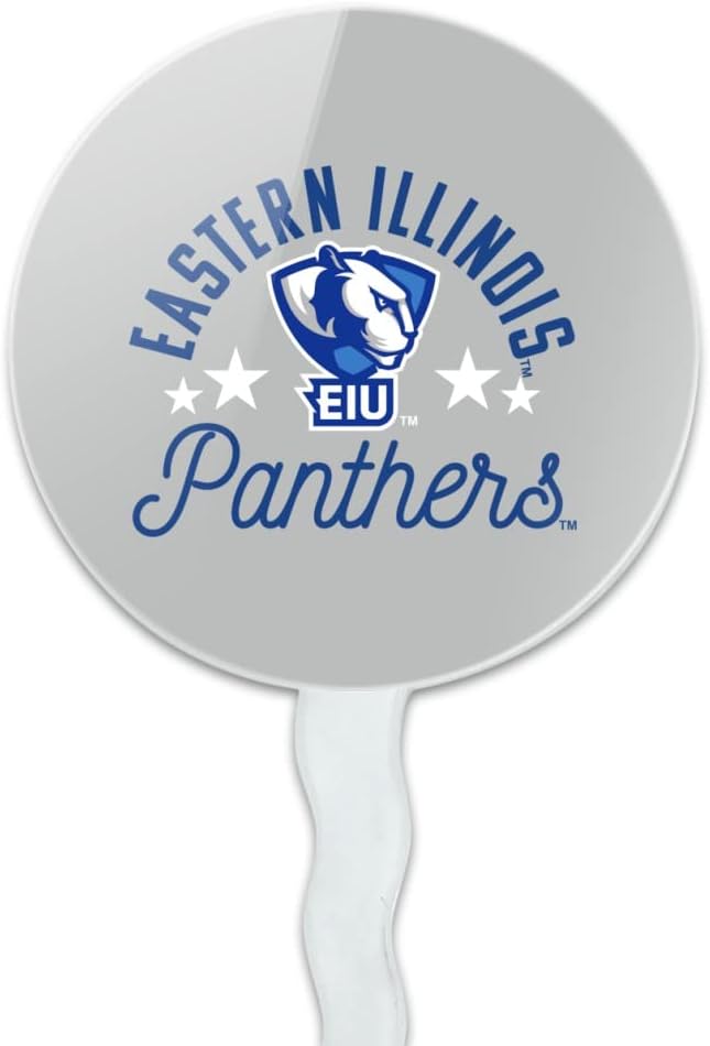 Eastern Illinois University Panthers Cupcake Picks Toppers Decoration Set of 6
