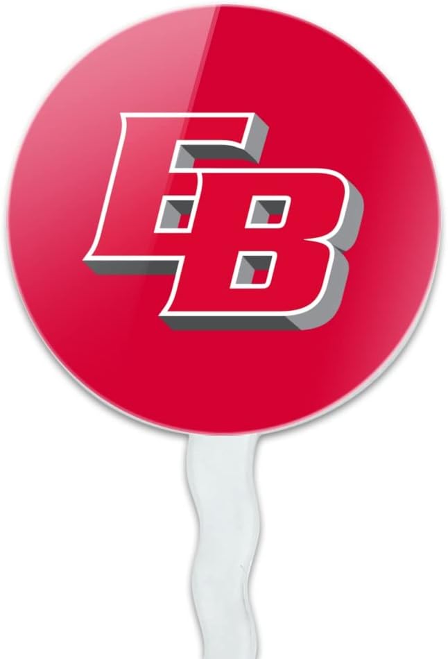 California State University, East Bay Primary Logo Cupcake Picks Toppers Decoration Set of 6