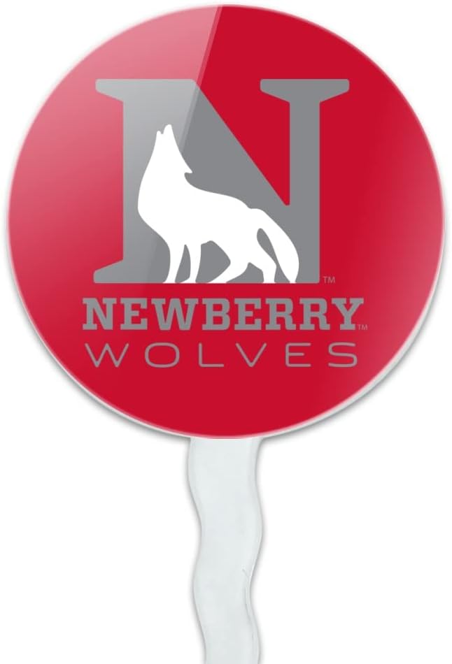 Newberry College Primary Logo Cupcake Picks Toppers Decoration Set of 6
