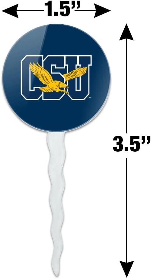 Coppin State University Primary Logo Cupcake Picks Toppers Decoration Set of 6