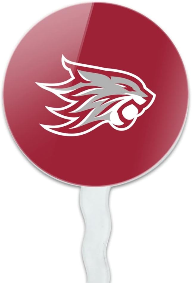 California State University Chico Primary Logo Cupcake Picks Toppers Decoration Set of 6