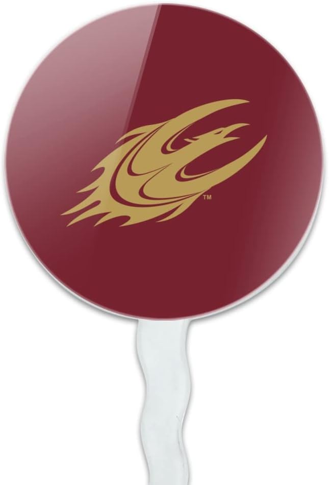 Elon University Primary Logo Cupcake Picks Toppers Decoration Set of 6