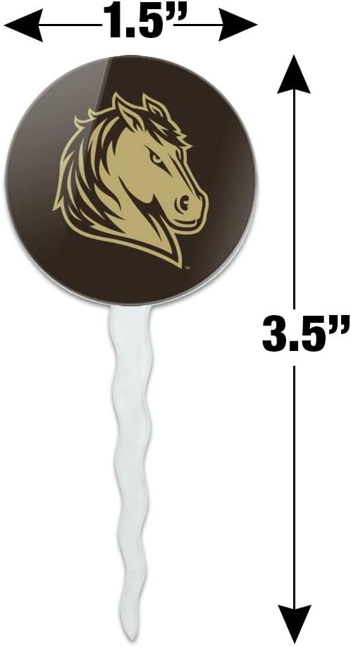 Southwest Minnesota State University Primary Logo Cupcake Picks Toppers Decoration Set of 6