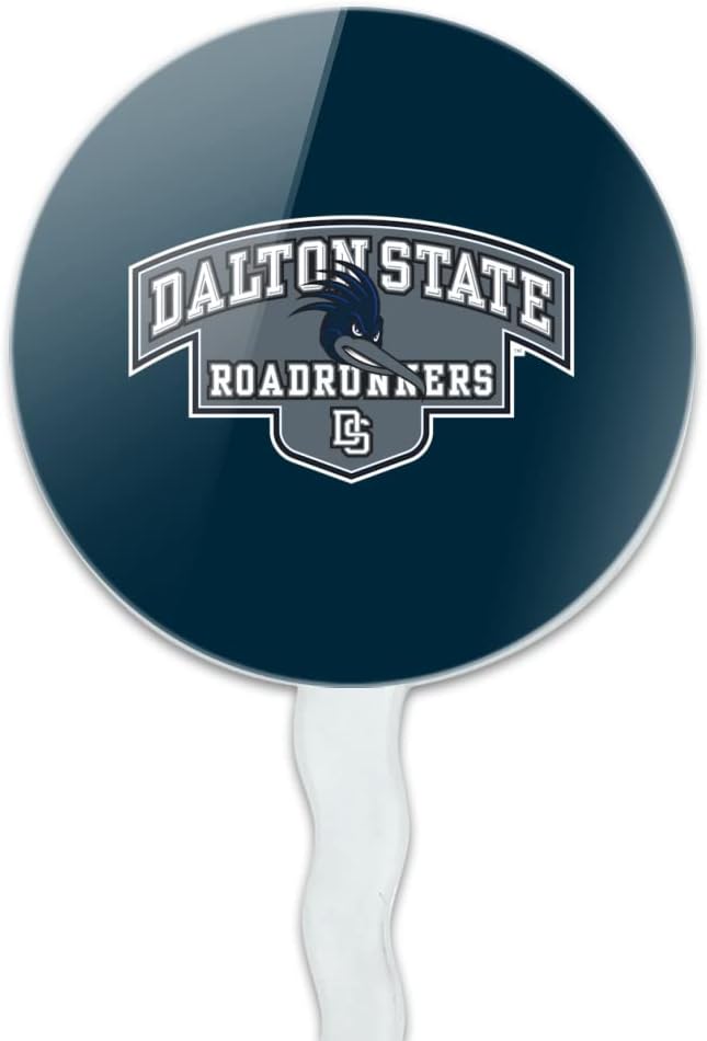 Dalton State College Primary Logo Cupcake Picks Toppers Decoration Set of 6
