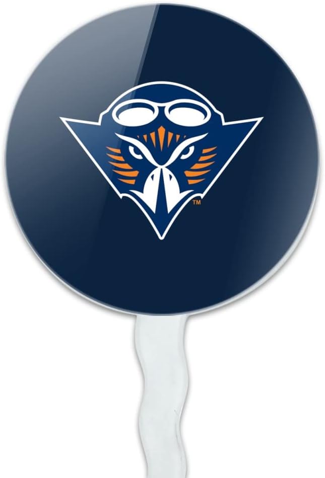 University of Tennessee Martin Primary Logo Cupcake Picks Toppers Decoration Set of 6