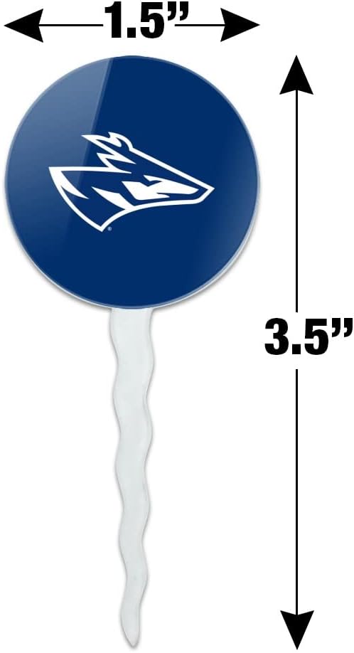University of Nebraska at Kearney Primary Logo Cupcake Picks Toppers Decoration Set of 6