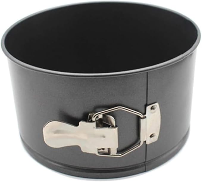 Falytemow 4pcs Cake Moulds Nonstick Springform Pan with Removable Bottom Small Tall Round Cheesecake Pan Set Size of 12cm, 14cm, 16cm, 18cm