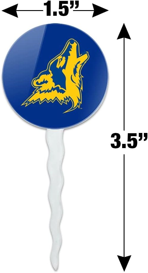 College of Southern Nevada Primary Logo Cupcake Picks Toppers Decoration Set of 6