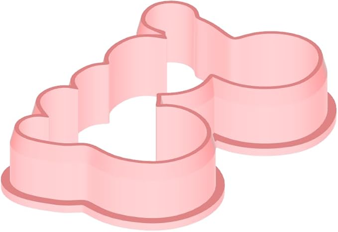 Cookie Cutter and Stencil Set Bundle Kit PYO Cookies Paint Your Own Diy Bakery Fondant Sugar Happy Birthday Wedding Baby Candle Kids Painting Coloring Pages Comb (Joy)
