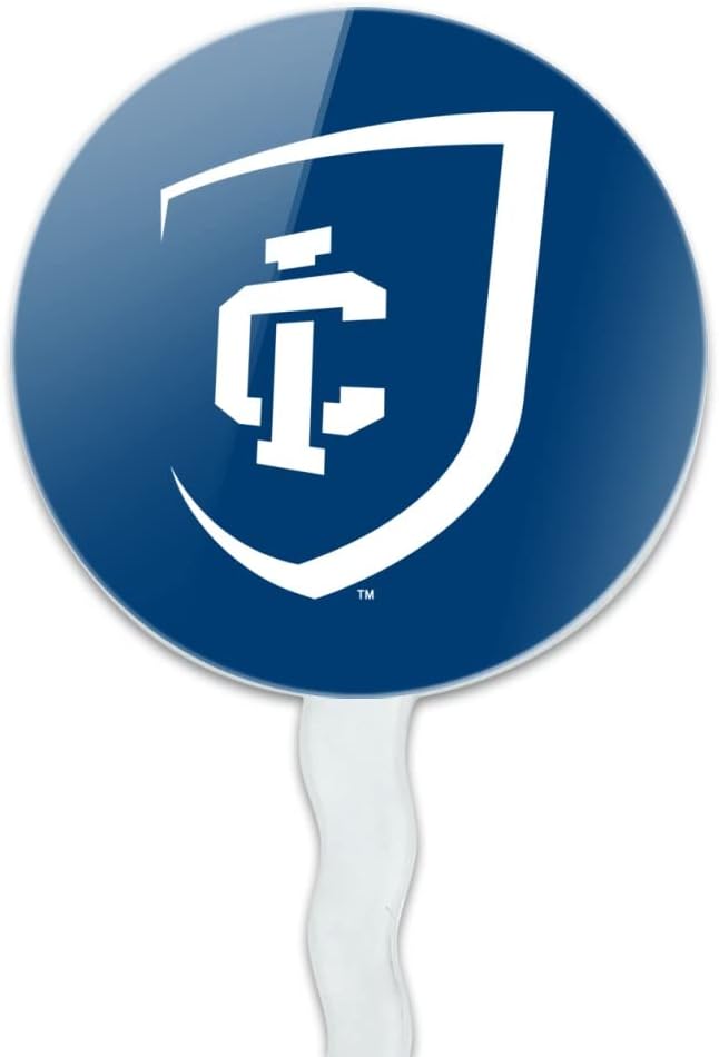 Ithaca College Primary Logo Cupcake Picks Toppers Decoration Set of 6