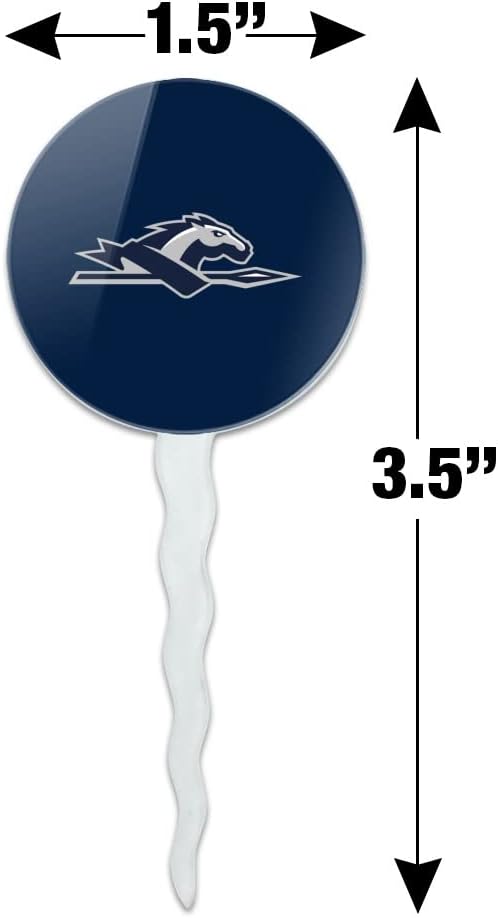 Longwood Primary Logo Cupcake Picks Toppers Decoration Set of 6