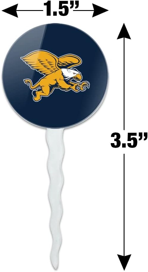 Canisius College Primary Logo Cupcake Picks Toppers Decoration Set of 6