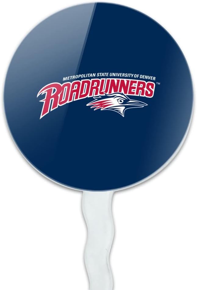 Metro State Primary Logo Cupcake Picks Toppers Decoration Set of 6