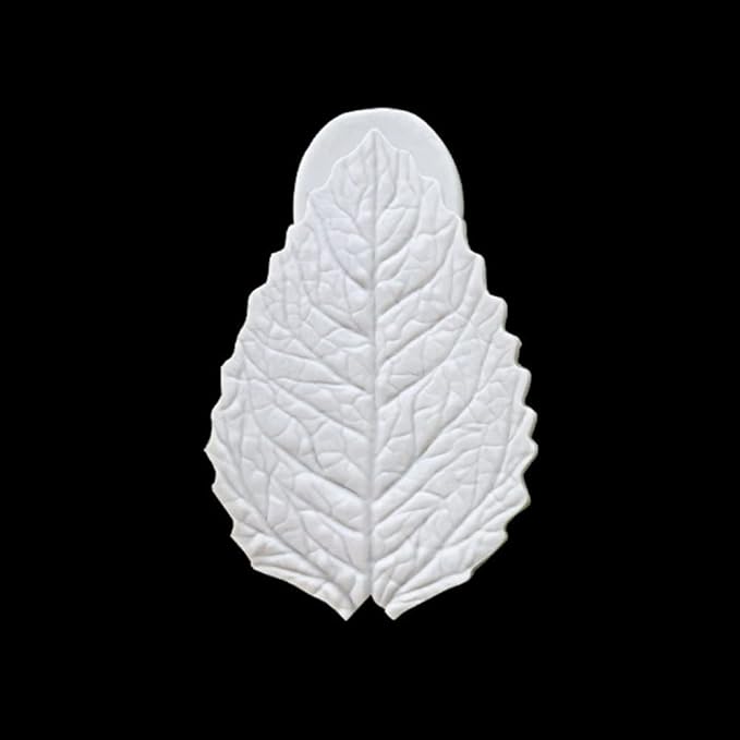 Leaf Silicone Mold Rose Flower Fondant Molds DIY Cake Decorating Tools Sugarcraft Candy Resin Clay Chocolate Gumpaste Moulds (2pcs(13 * 13.5cm,8.6 * 13.3cm))