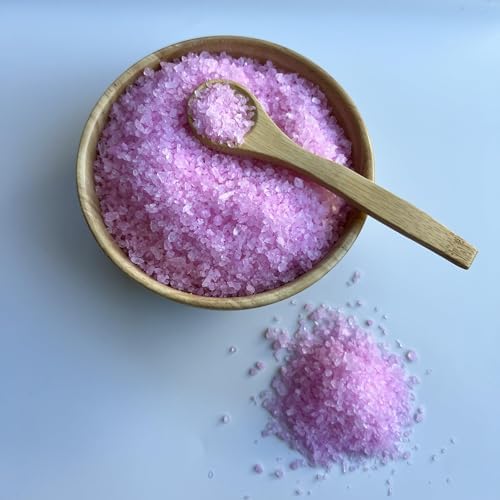 SweetGlob Classic Decorating Sprinkles, Sanding Sugar Crystals,for Baking, Celebration Cakes, Cupcakes, Cookies and Ice Cream (2 Pound, Pink Cherry)