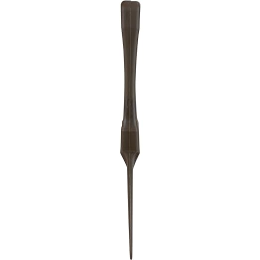 SPARTA Polypropylene Scraper Tool Food Safe Scraper for Removing Caked-On Residue in Commercial Kitchens, Plastic, 7.82 x 3 Inches, Brown