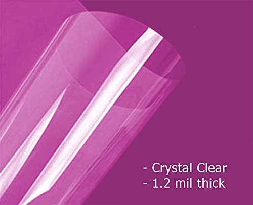 Clear Cellophane Wrap Roll 31.5 Inches Wide x 200 Feet Long - Thick Cellophane for Baskets, Gifts, Flowers & Food - Folded on 16" Roll, Unfolds to 31.5" Wide