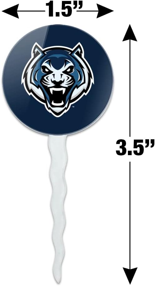 Lincoln University (MO) Primary Logo Cupcake Picks Toppers Decoration Set of 6