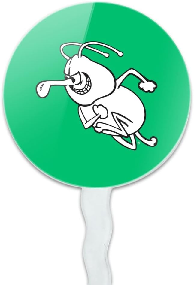 University of Arkansas at Monticello Primary Logo Cupcake Picks Toppers Decoration Set of 6
