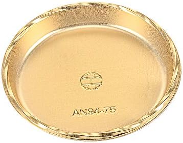 3 Inches Mini Cake Boards stands Rounds 100pcs/pack, Disposable Gold Mousse Cake Circle pans with Coated Greaseproof Base Perfect for Cake Decorating for Dessert,Wedding, Birthday, Party, Home